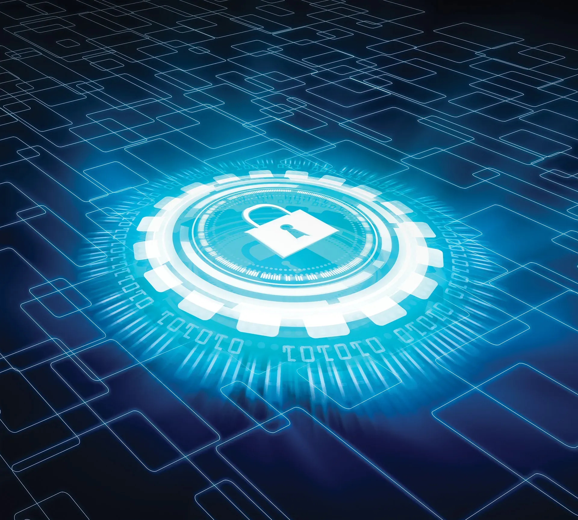 secure lock icon